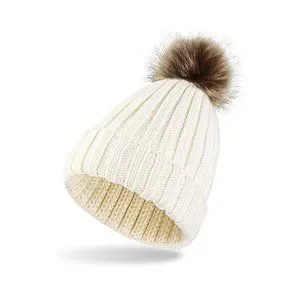 Accessories Womens Winter Beanie Hat With Warm Lined Cold